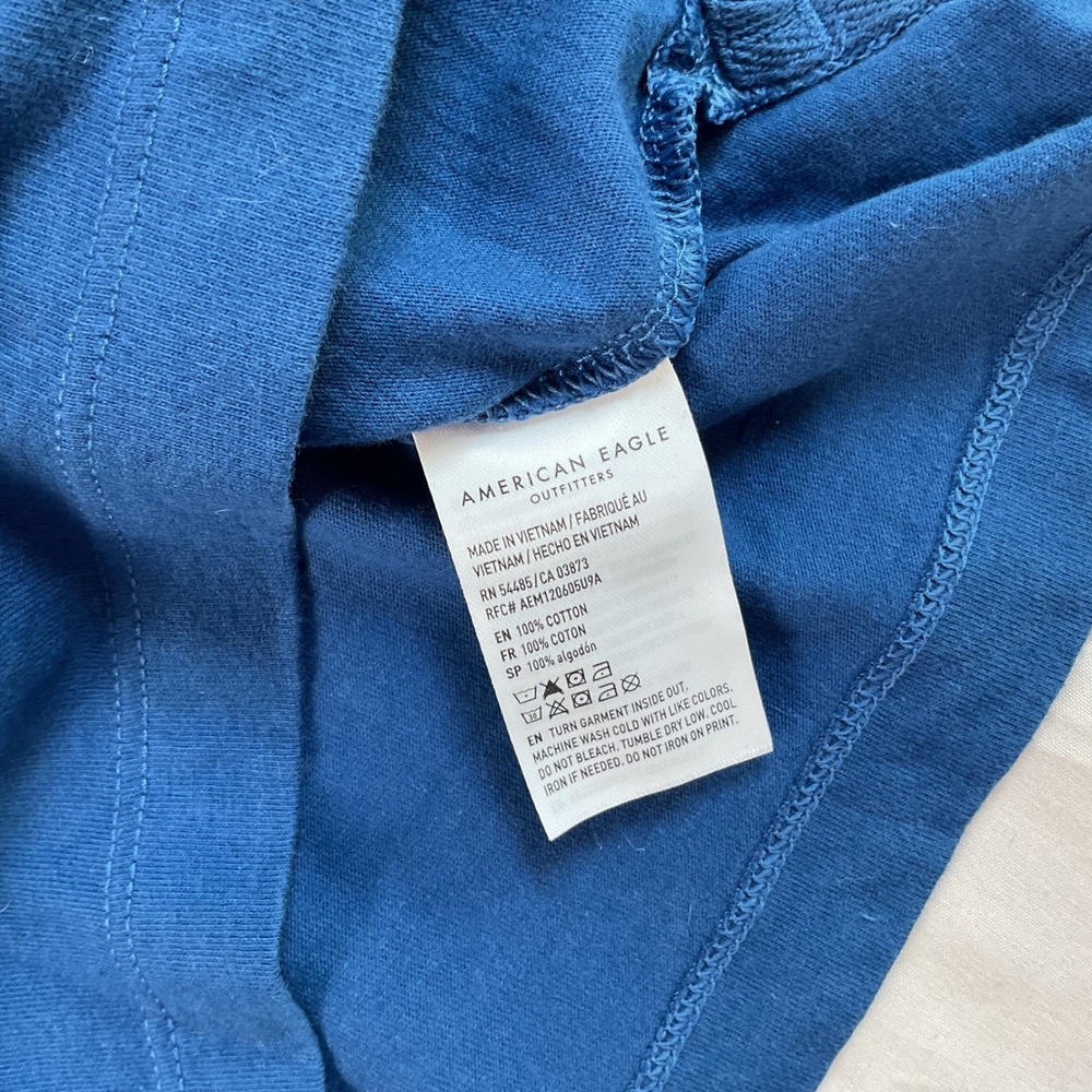 American Eagle Tank Top Shirt Mens S Blue Sleeveless Muscle Casual Summer Lot 3 - Picture 8 of 15